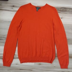 Lauren Ralph Lauren silk & cashmere sweater.